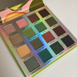 BH cosmetics Avocado Toast eyeshadow palette never used